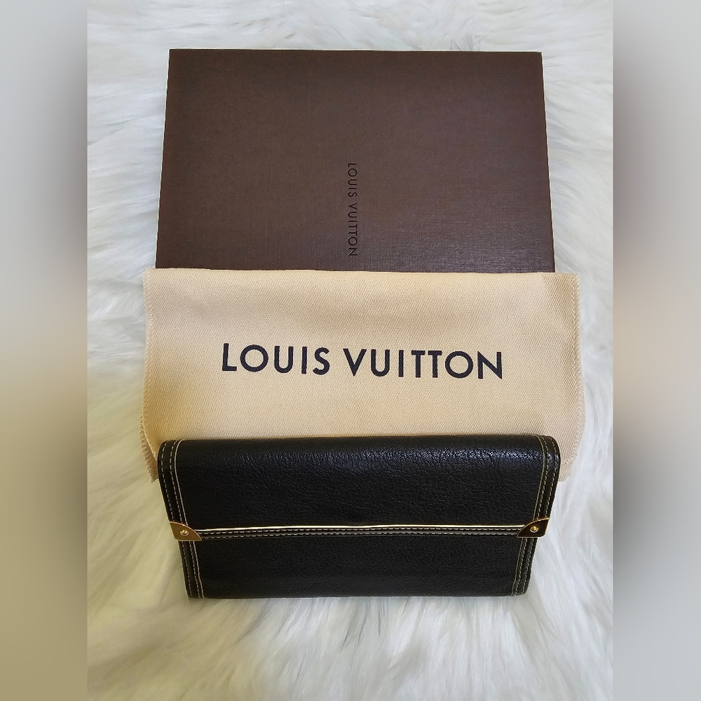 EUC Louis Vuitton Suhali Porte Tresor International Long Trifold Wallet - Picture 14 of 15